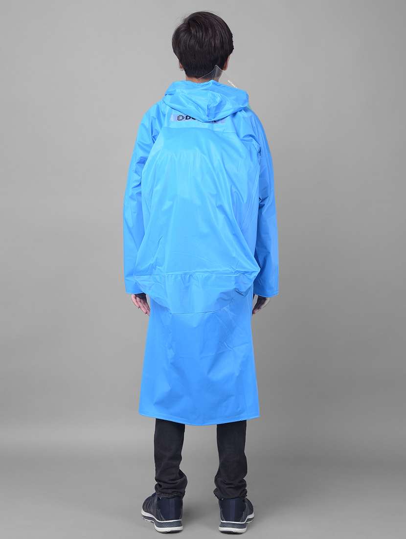 kids solid long sleeves raincoat - 22557157 -  Standard Image - 3