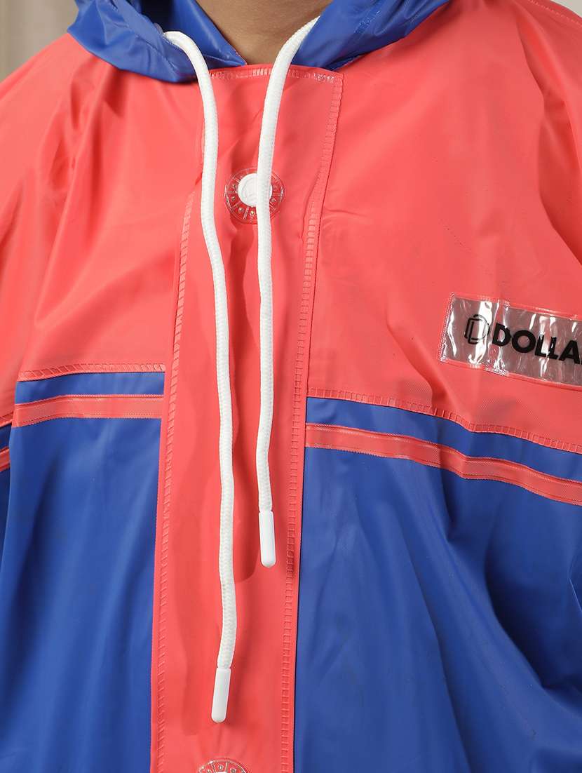 kids colourblocked long sleeves raincoat - 22557159 -  Standard Image - 5
