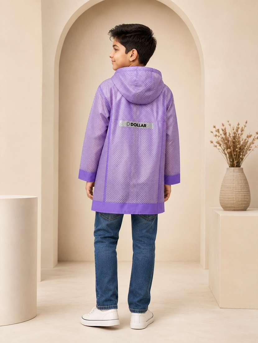 kids printed long sleeves raincoat - 22557167 -  Standard Image - 3