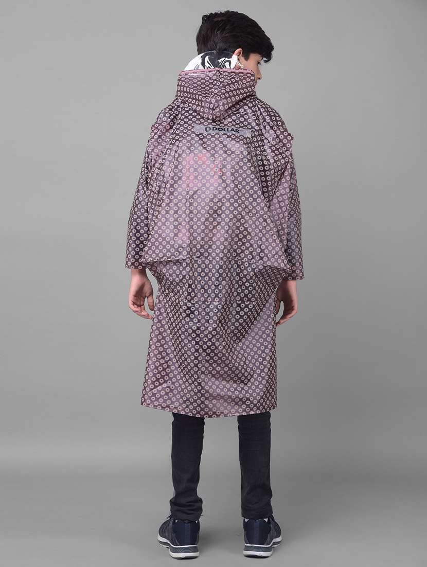 kids printed long sleeves raincoat - 22557186 -  Standard Image - 3