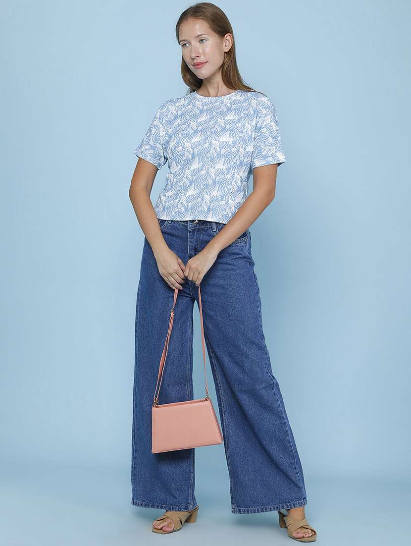 women printed short sleeves regular fit t-shirt - 22557291 -  Standard Image - 5