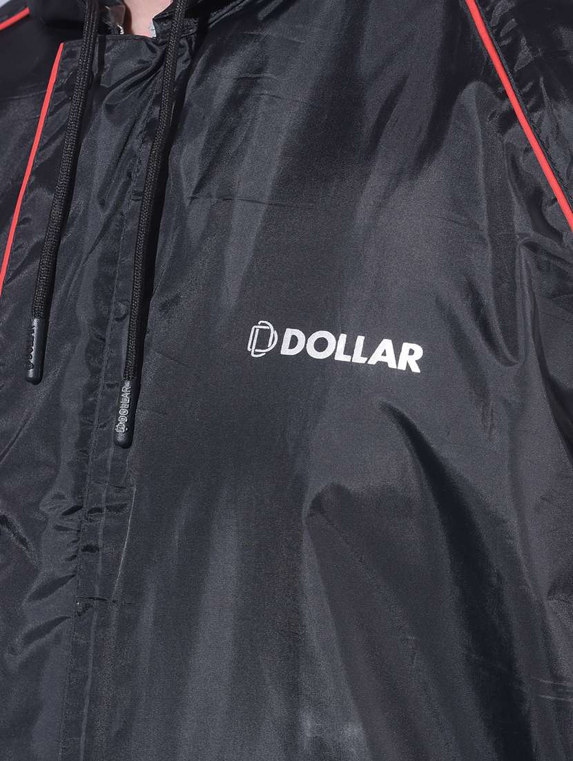 men solid long sleeve hooded raincoat - 22557298 -  Standard Image - 5