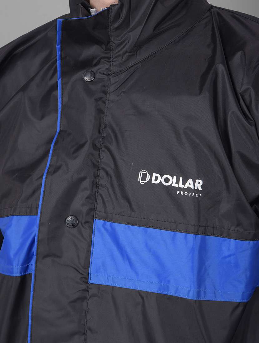 Men Color Block Long Sleeve Hooded Rain Suit Set - 22557389 -  Standard Image - 5