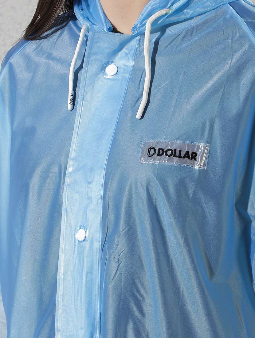 women solid long sleeves raincoat - 22557750 -  Standard Image - 5