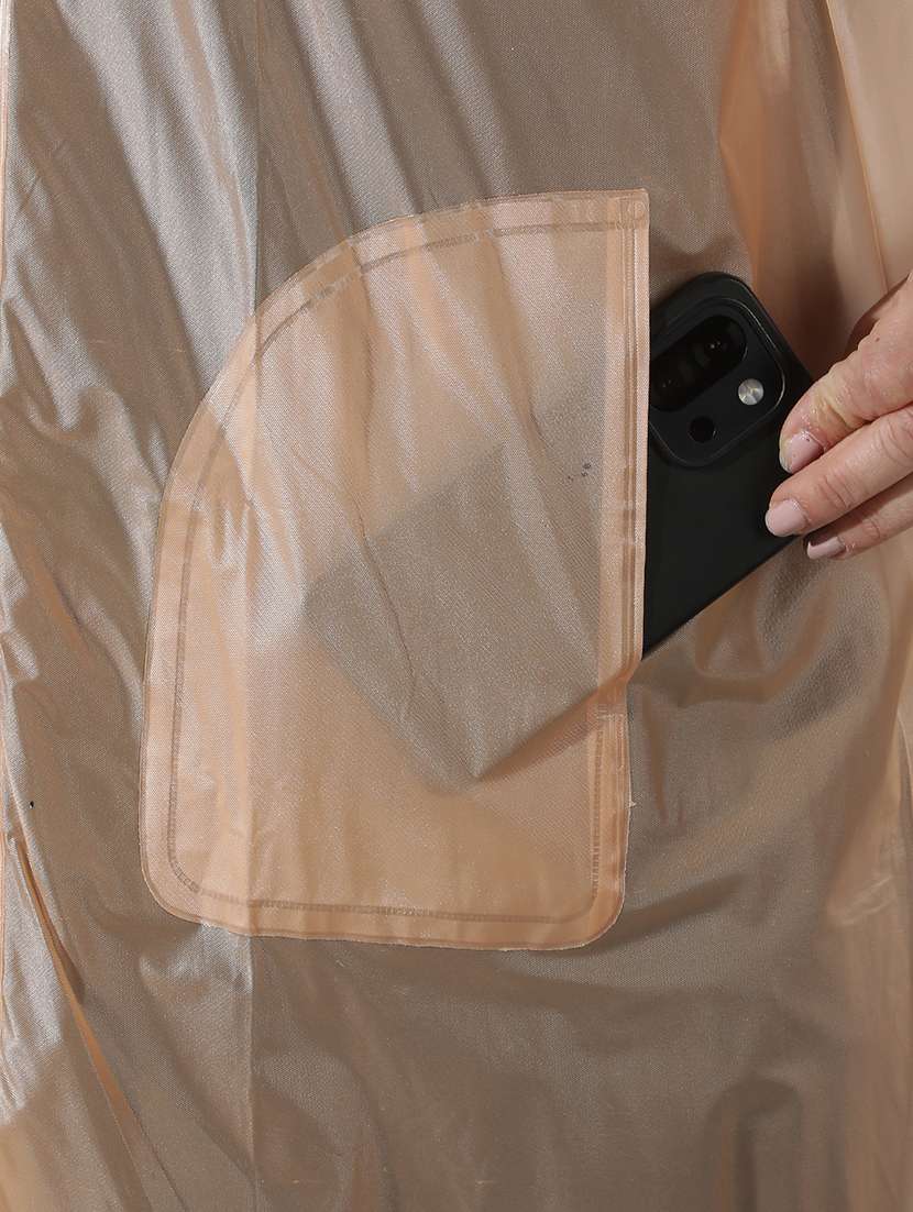 women solid long sleeves raincoat - 22557752 -  Standard Image - 5