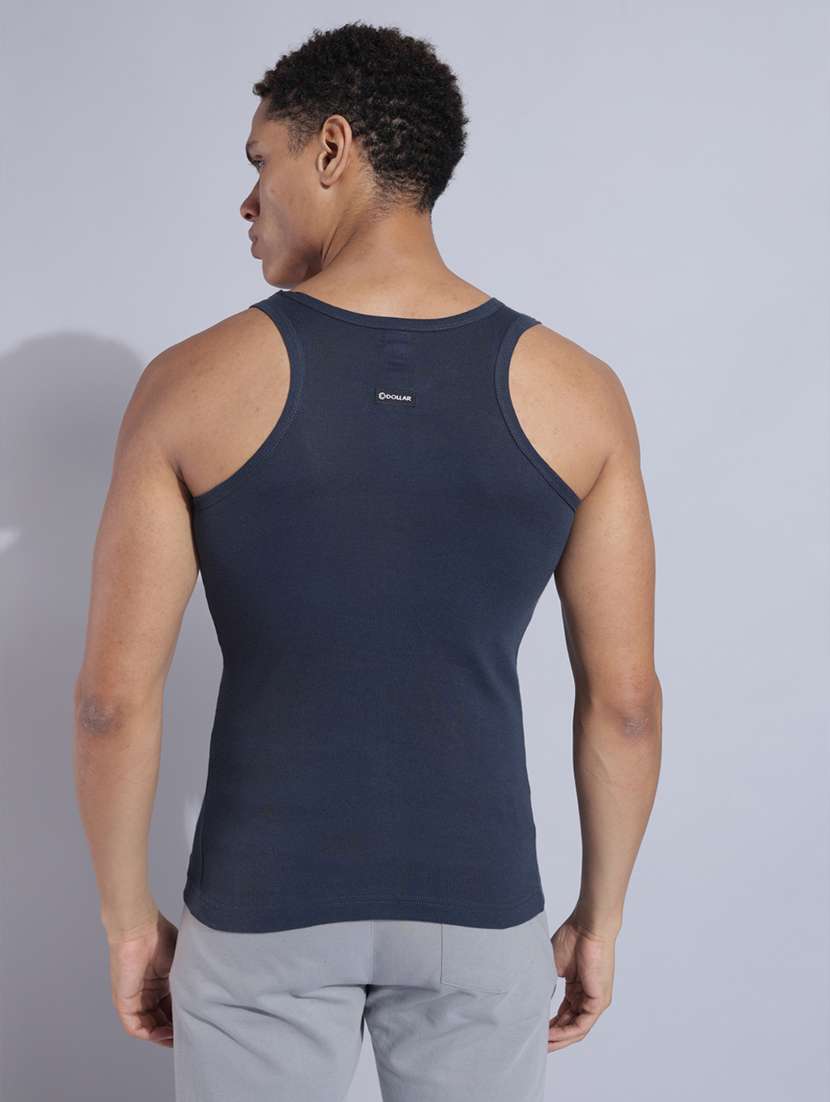 men pack of 3 color block sleeveless vest - 22558133 -  Standard Image - 3