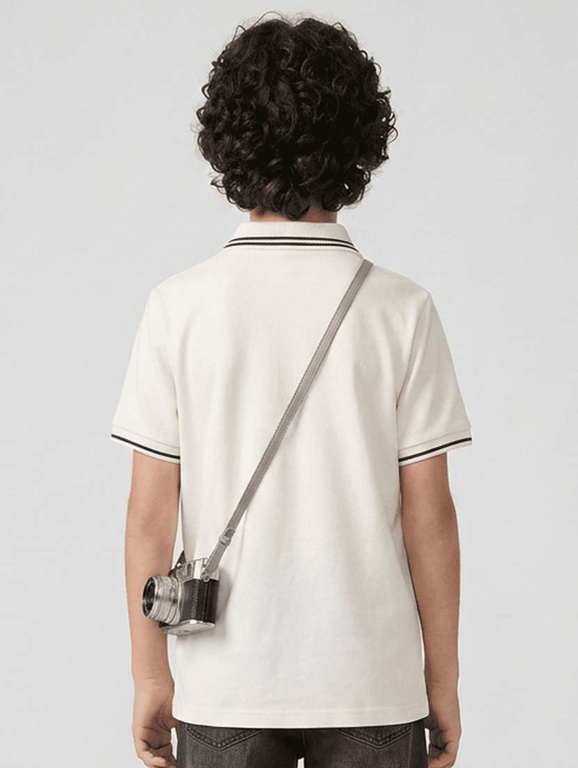boys printed short sleeves polo t-shirt - 22558454 -  Standard Image - 3