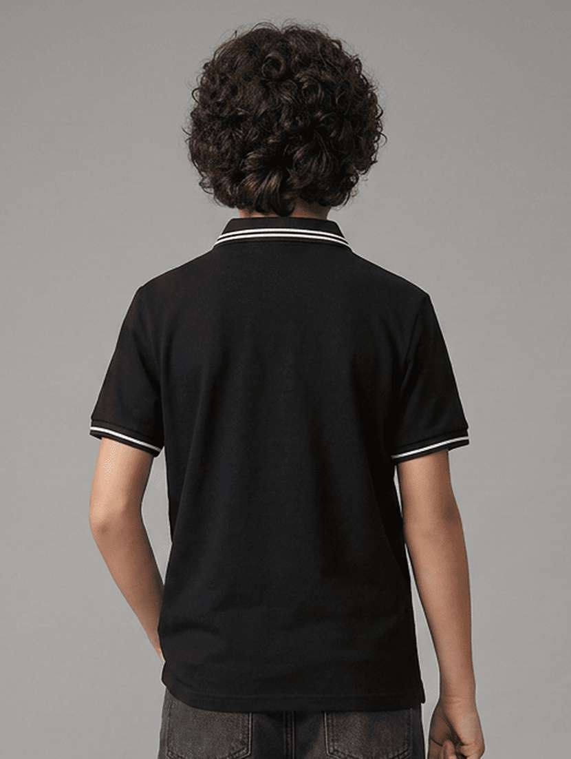 boys printed short sleeves polo t-shirt - 22558455 -  Standard Image - 3