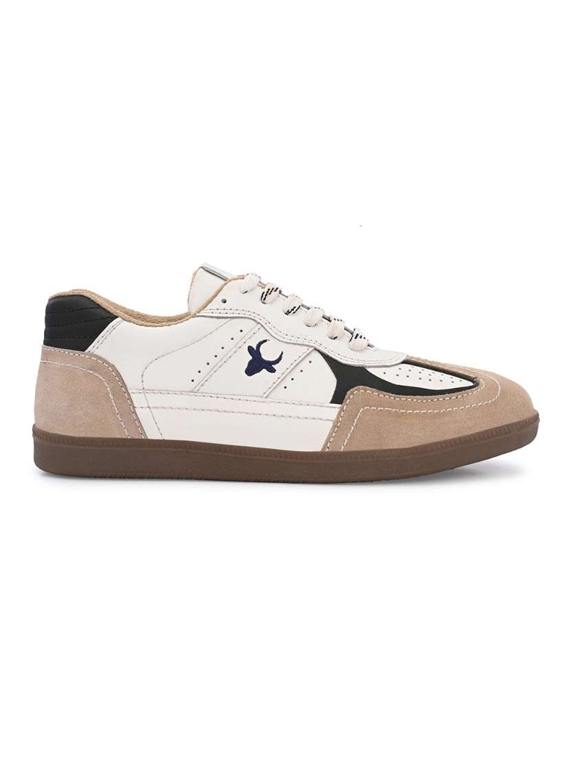men off white lace up sneaker - 22558504 -  Standard Image - 3