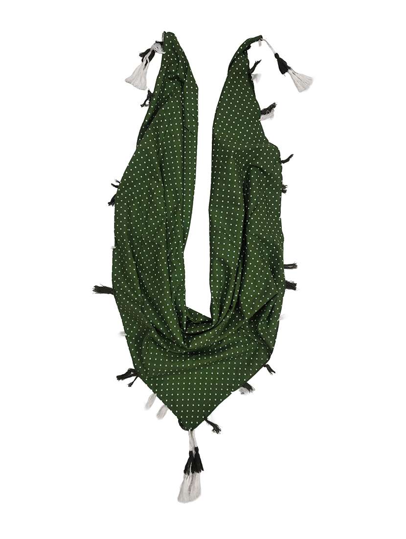women pack of 2 printed scarf featuring with tassels - 22558507 -  Standard Image - 3