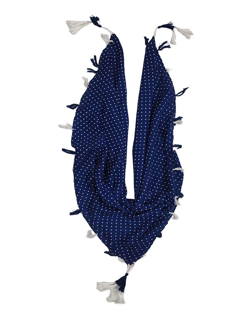 women pack of 2 printed scarf featuring with tassels - 22558518 -  Standard Image - 3