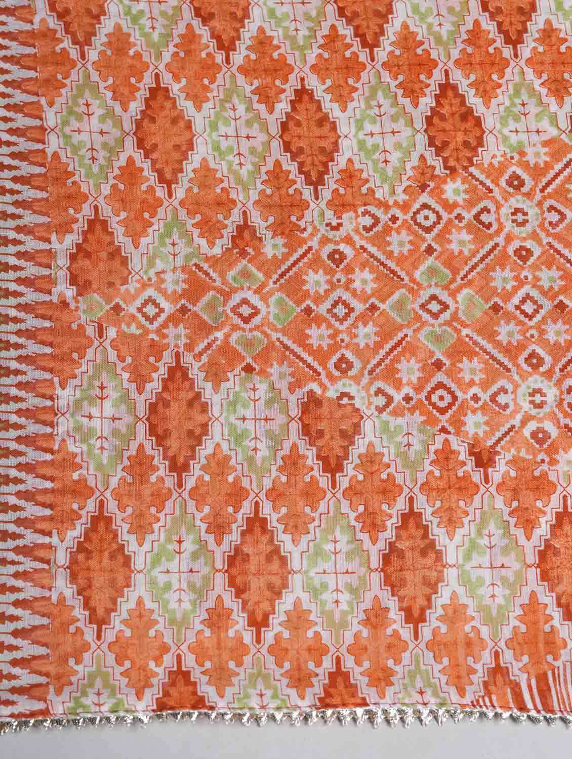 women printed three quarter sleeve kurta pant with dupatta set - 22558677 -  Standard Image - 5