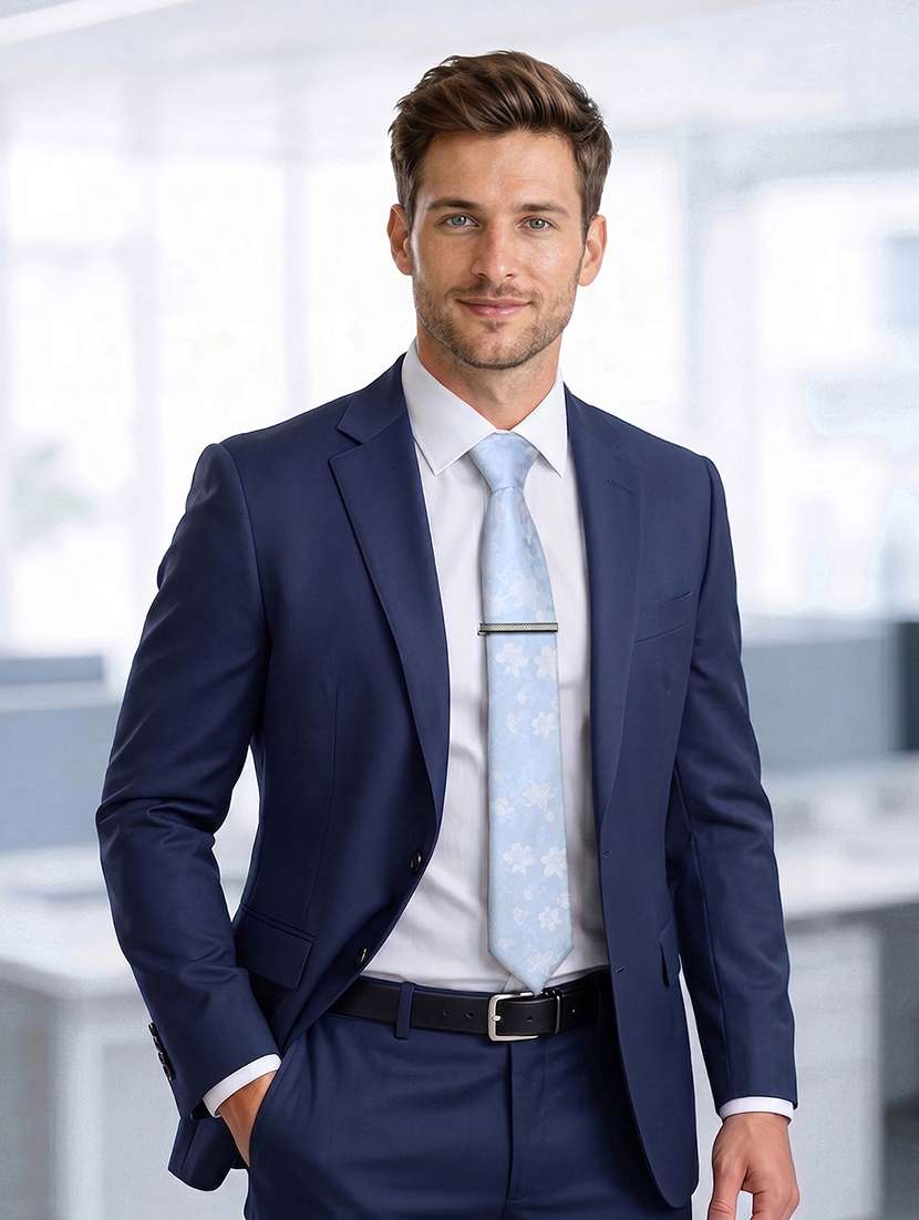 men necktie and pocket square gift box set - 22558730 -  Standard Image - 3