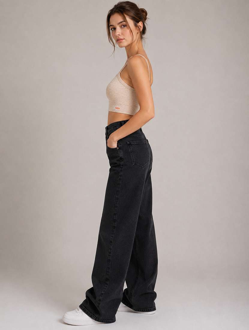 women solid full coverage bralette - 22562706 -  Standard Image - 5
