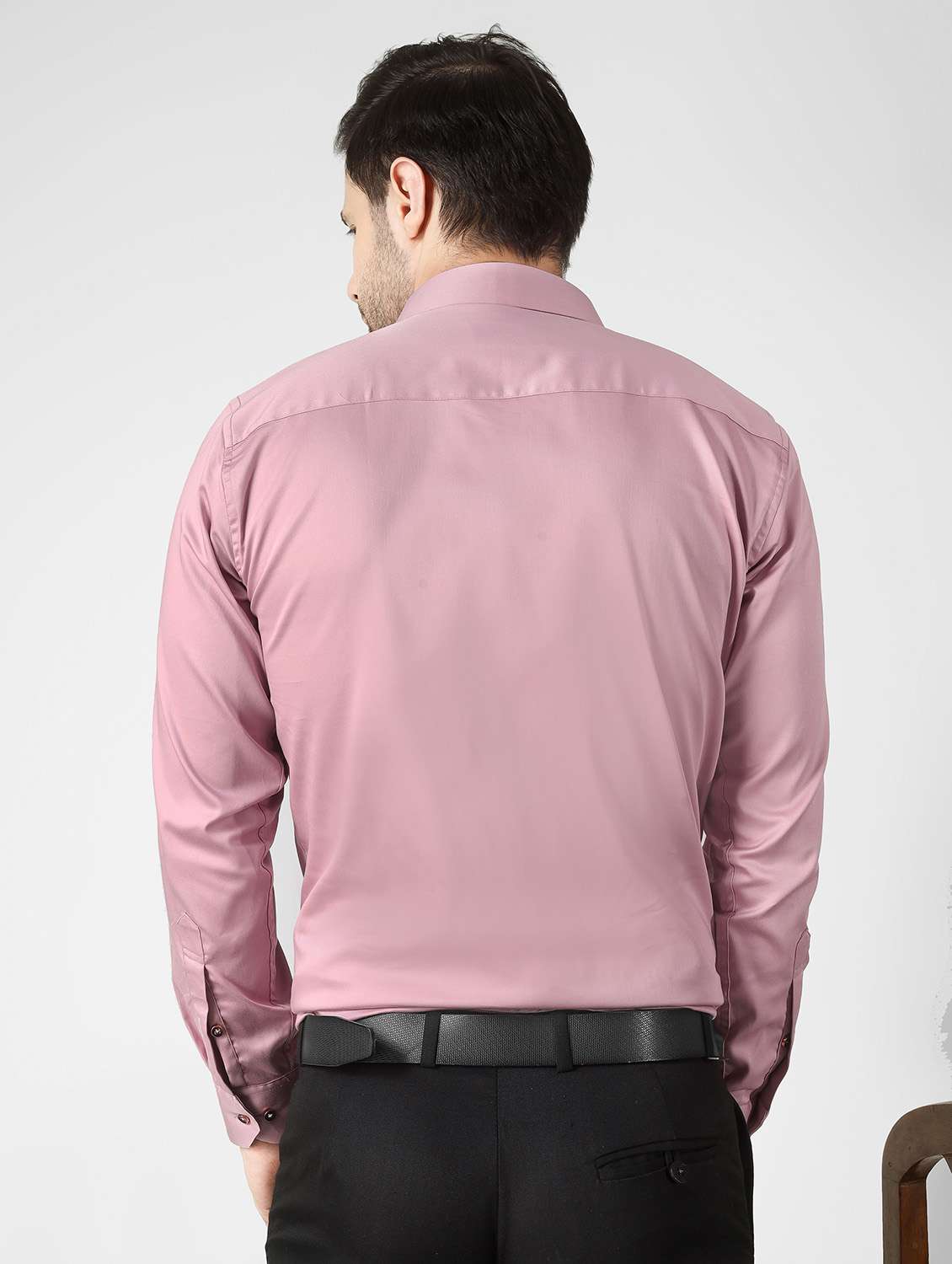 men embellished long sleeve slim fit casual shirt - 22562977 -  Standard Image - 3