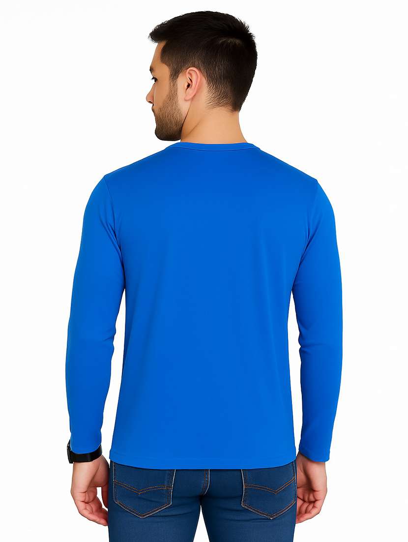 women solid long sleeves regular fit t-shirt - 22563364 -  Standard Image - 3