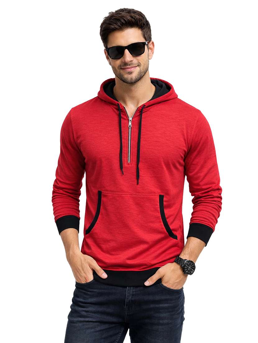 men solid long sleeve regular fit t-shirt