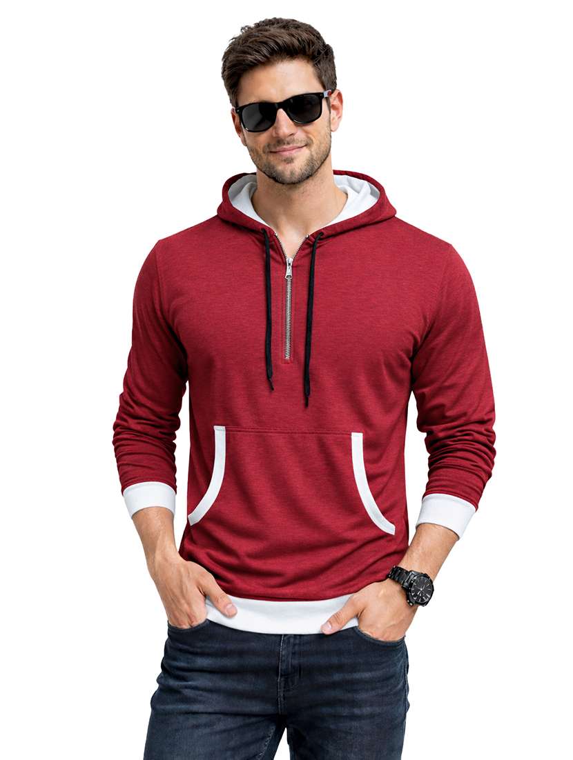 men solid long sleeve regular fit t-shirt