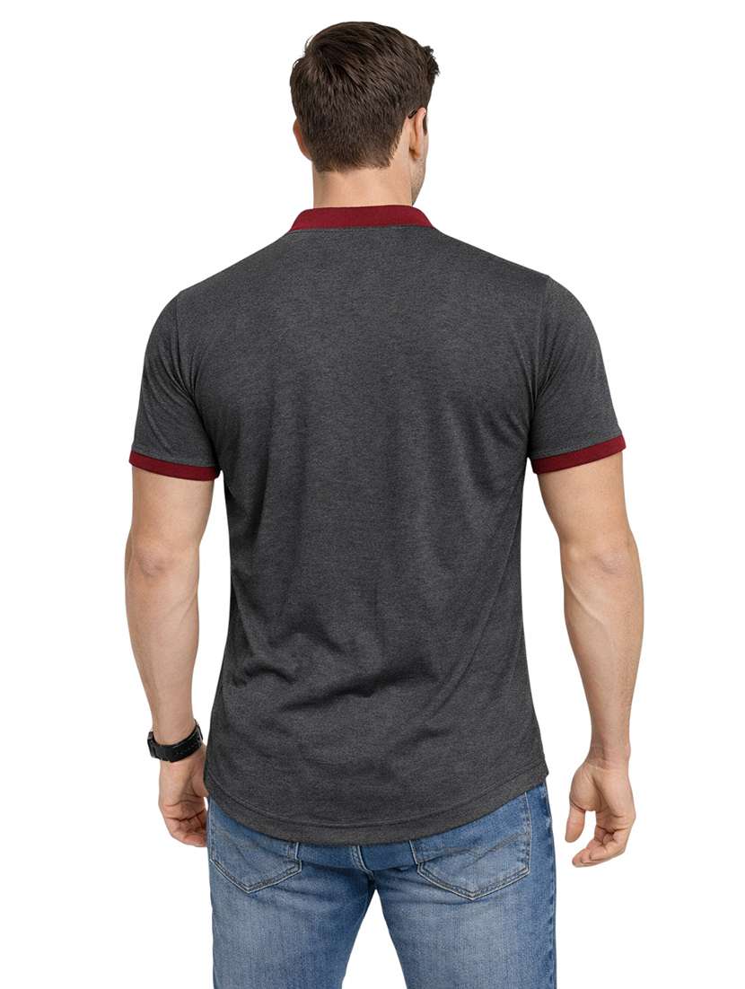 Men Solid Short Sleeve Regular Fit Casual Shirt - 22563557 -  Standard Image - 3
