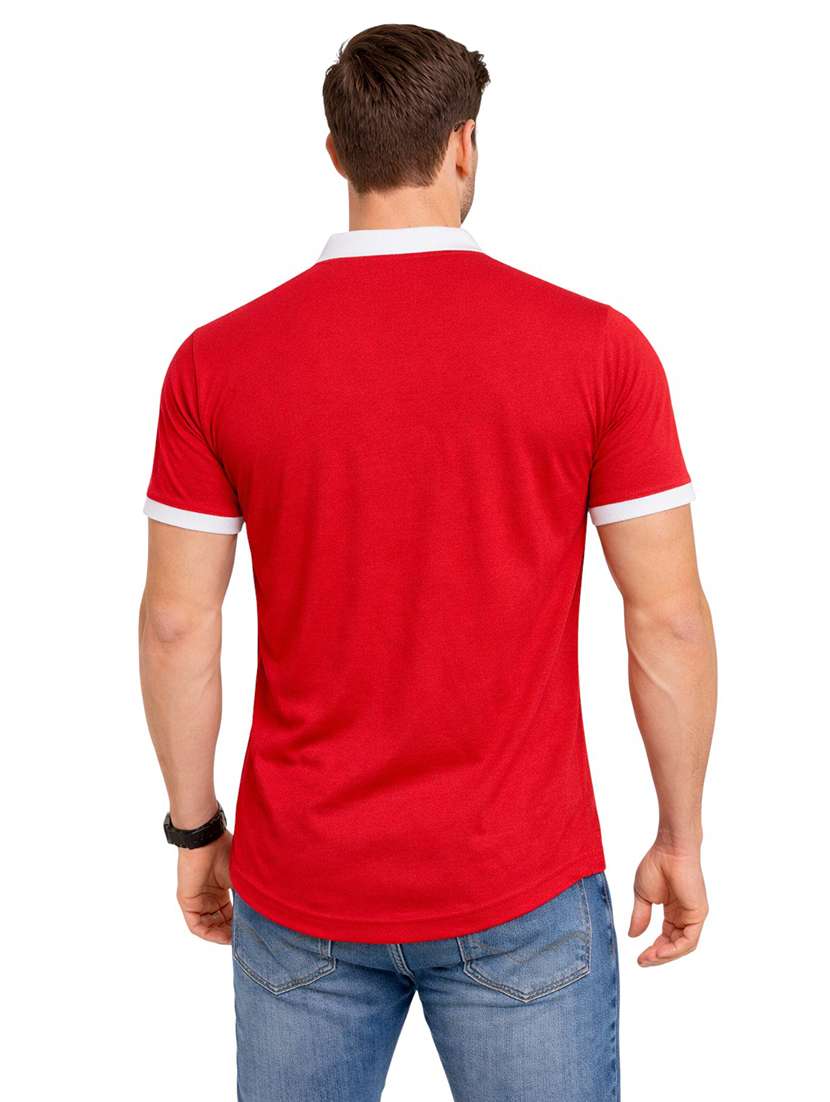 Men Solid Short Sleeve Regular Fit Casual Shirt - 22563563 -  Standard Image - 3