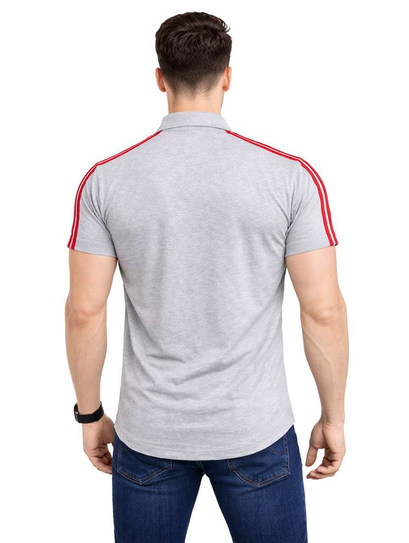 men tapered short sleeve regular fit casual shirt - 22563592 -  Standard Image - 3