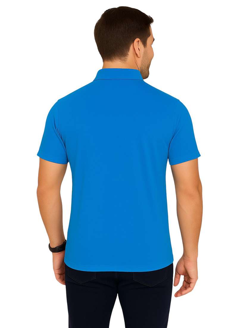 Men Solid Short Sleeve Regular Fit Casual Shirt - 22563629 -  Standard Image - 3