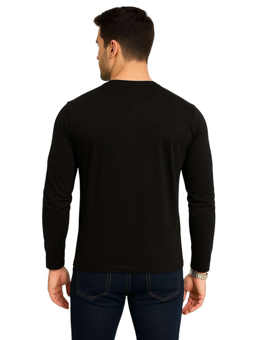 men color block long sleeve regular fit t-shirt - 22563729 -  Standard Image - 3