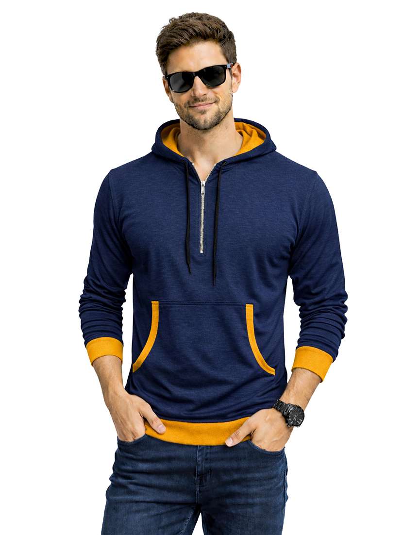 men solid long sleeve regular fit polo t-shirt
