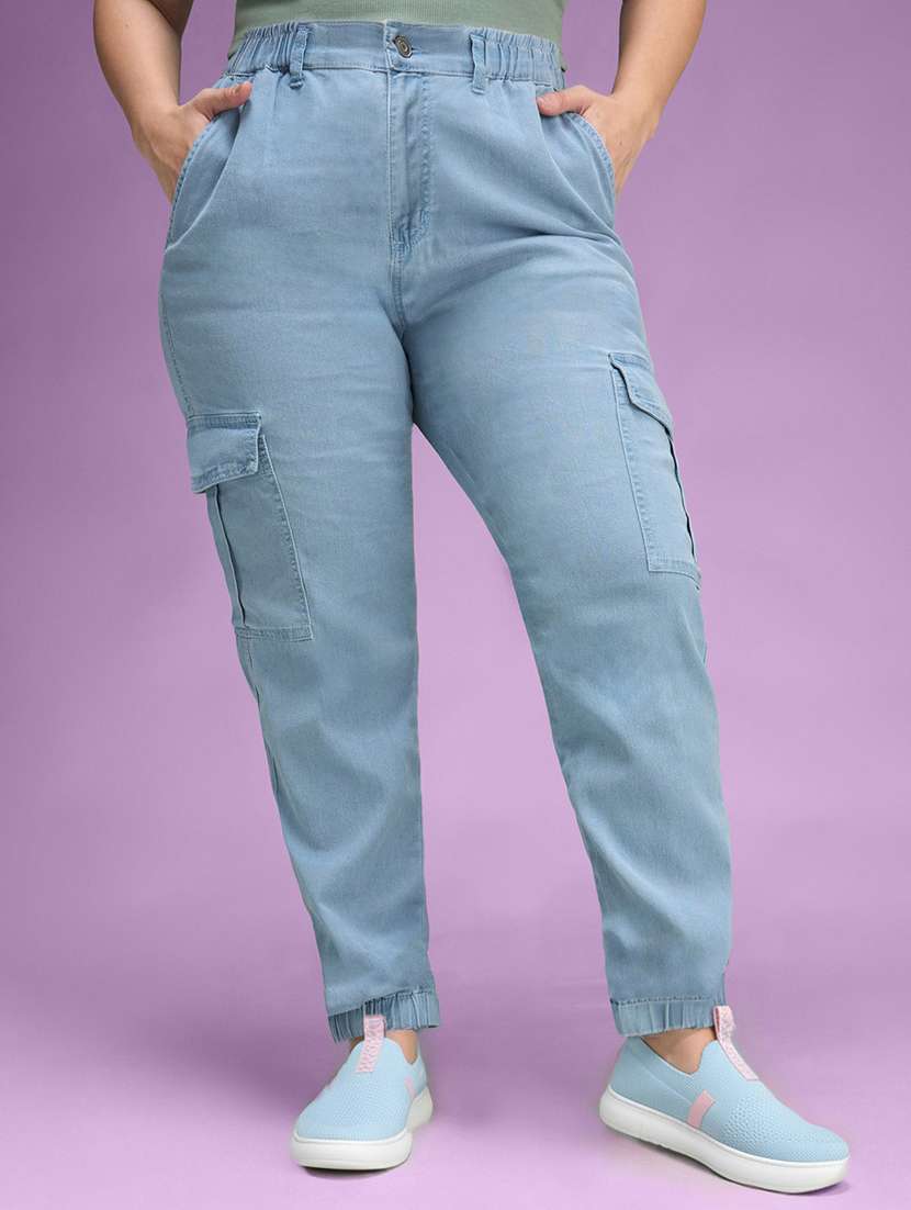 light blue denim jeans