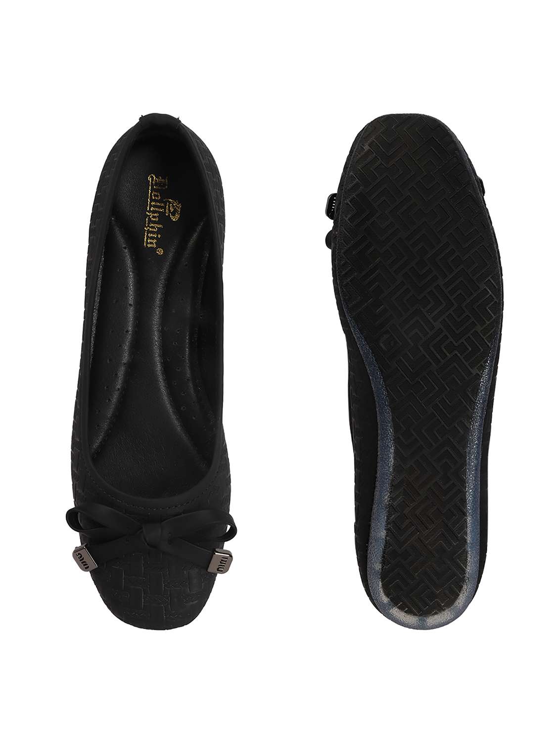 women textured slip on ballerina - 22565128 -  Standard Image - 3