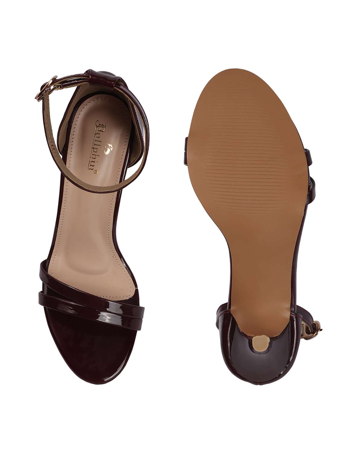 women solid ankle strap sandal - 22565159 -  Standard Image - 3