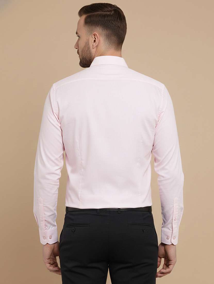 men solid long sleeves formal shirt - 22565306 -  Standard Image - 3