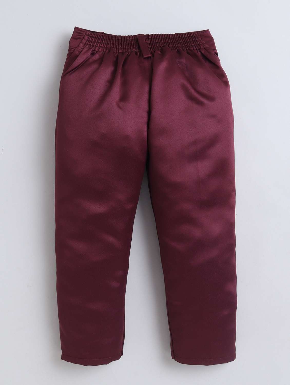 Maroon Polyester Sherwani Kurtas & Kurta Set - 22565367 -  Standard Image - 5