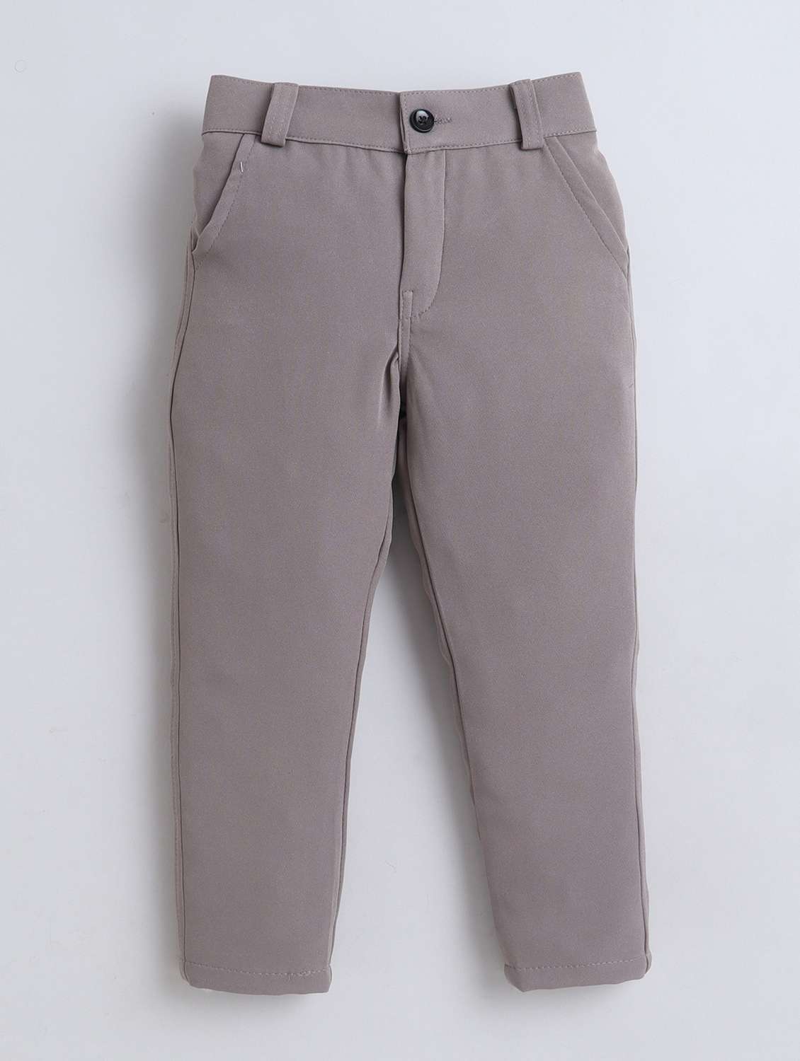 Grey Cotton Blend Suit Sets Twin & Dungaree - 22565403 -  Standard Image - 5