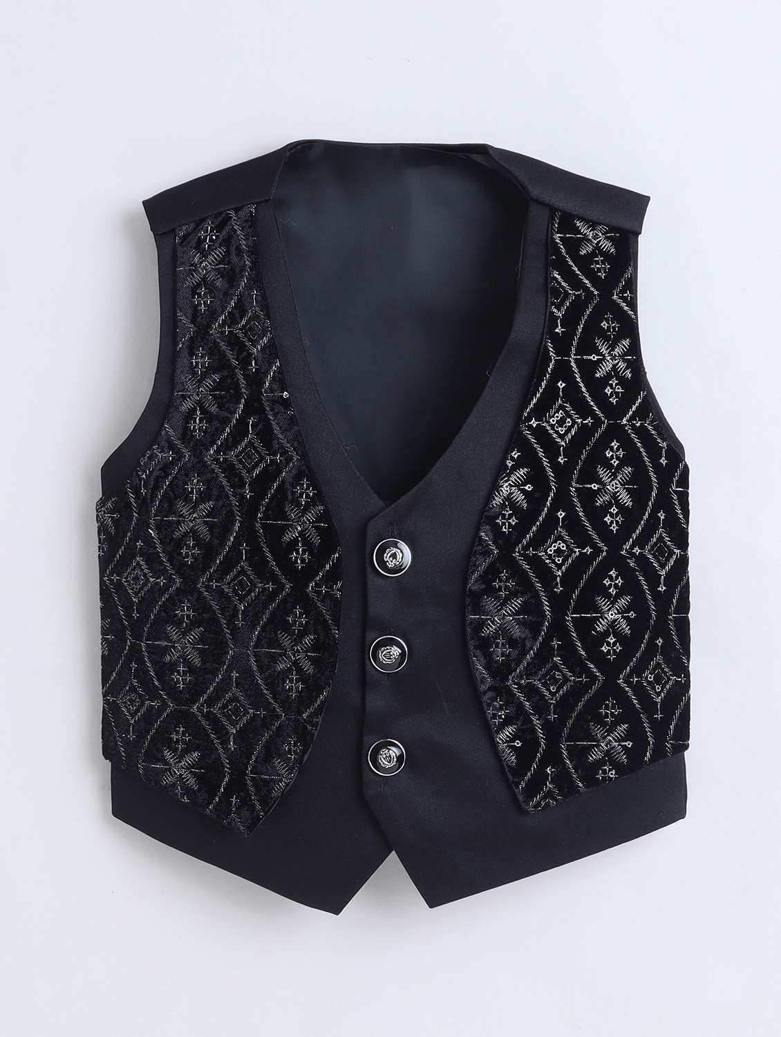 black velvet suit sets twin & dungree - 22565414 -  Standard Image - 3