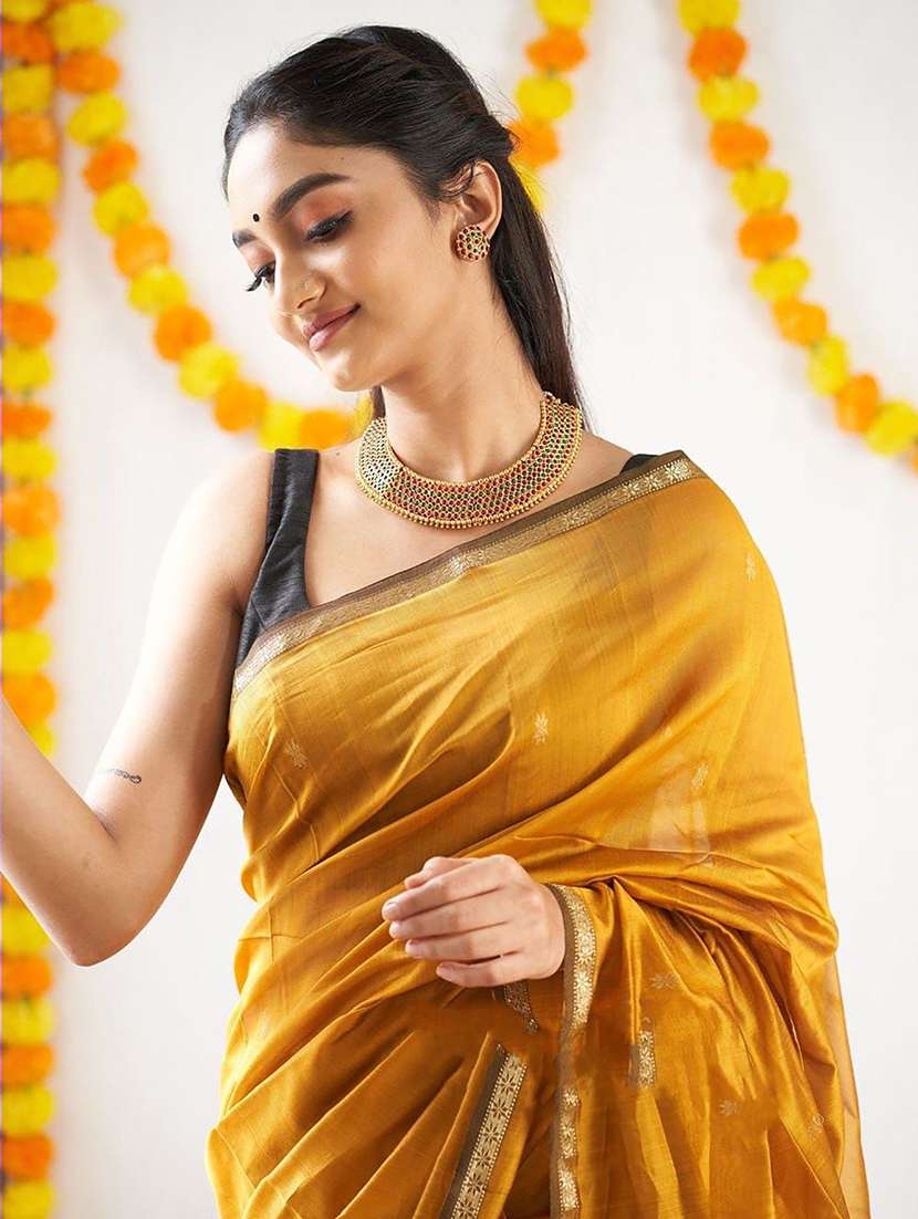 women self design southern silk saree with blouse - 22565697 -  Standard Image - 3