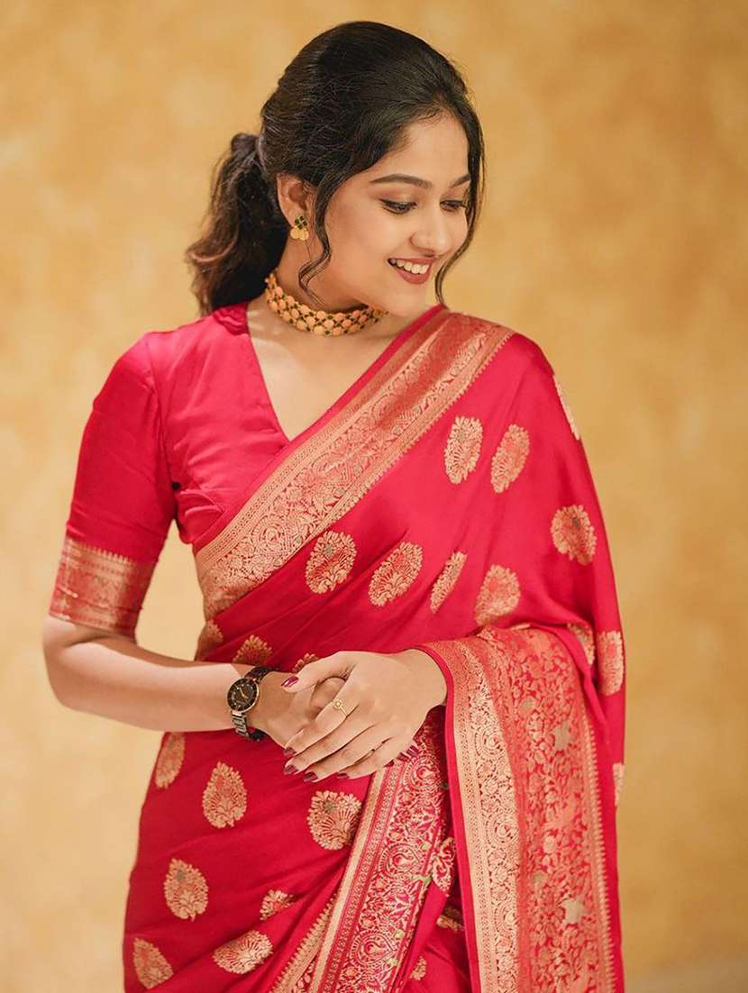 women self design banarasi saree - 22565799 -  Standard Image - 3