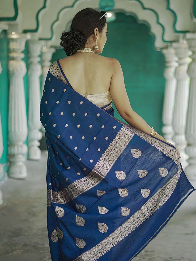 women self design banarasi saree - 22566216 -  Standard Image - 3