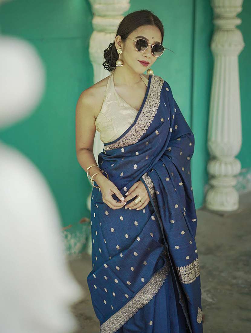 women self design banarasi saree - 22566216 -  Standard Image - 5