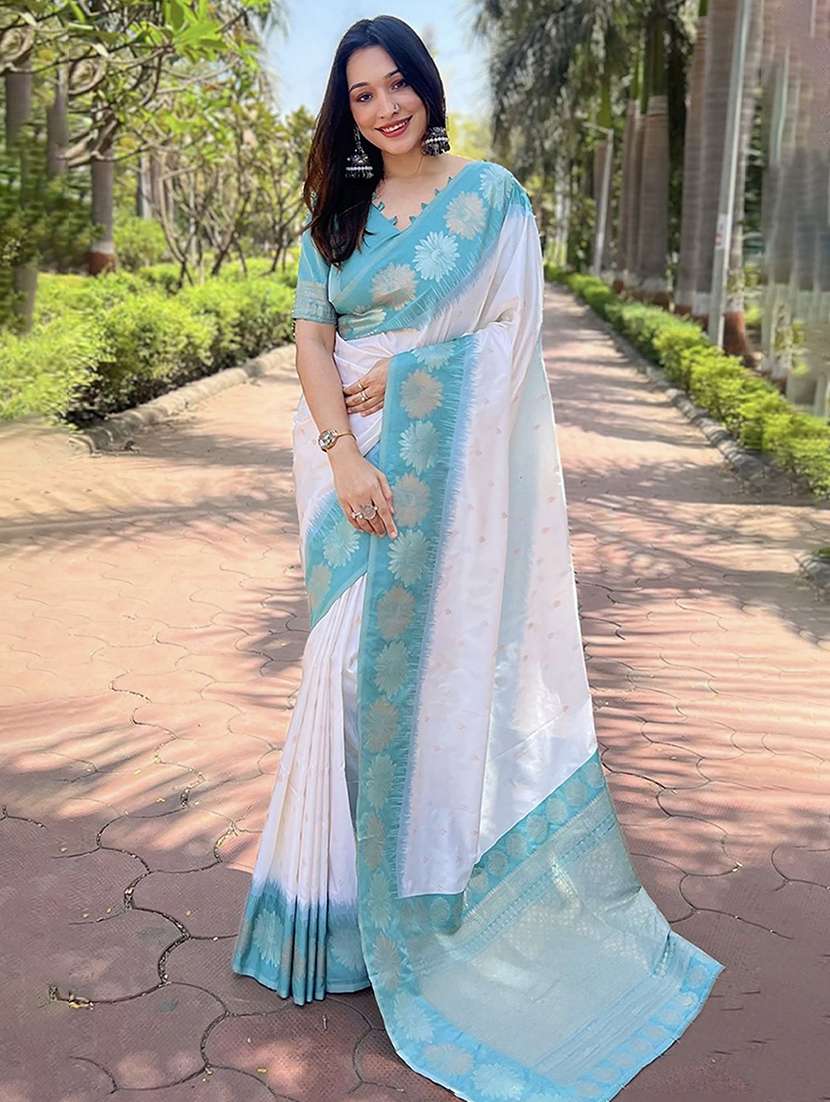 women self design banarasi saree