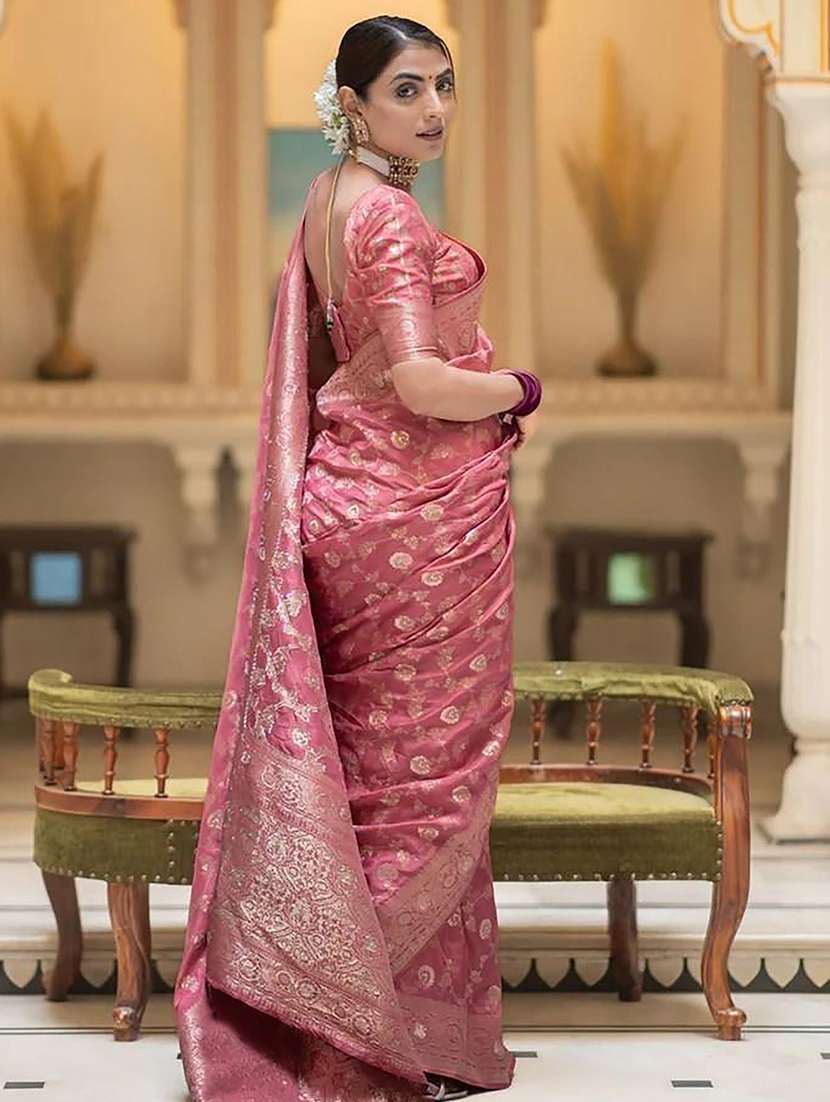 women self design banarasi saree - 22566281 -  Standard Image - 3
