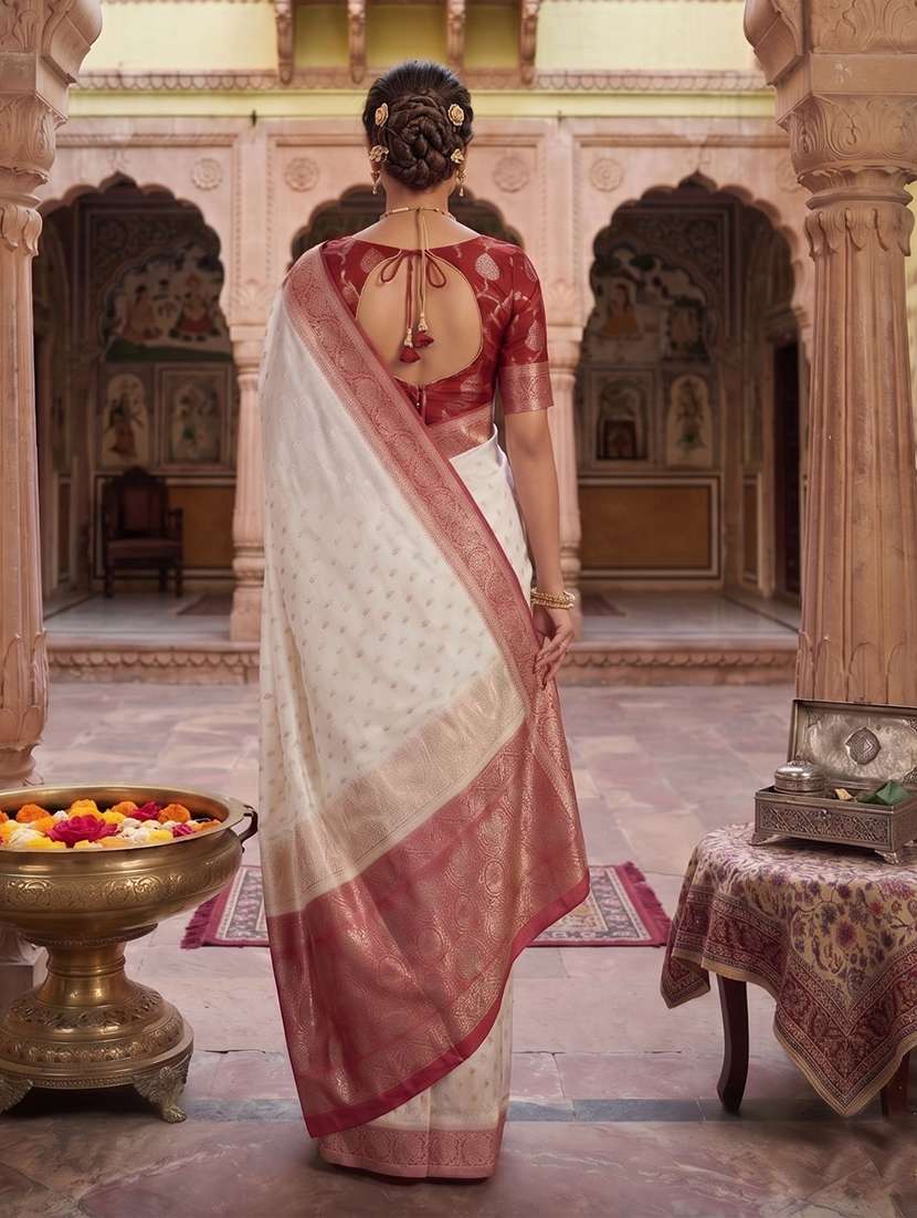 women self design banarasi saree - 22566411 -  Standard Image - 3