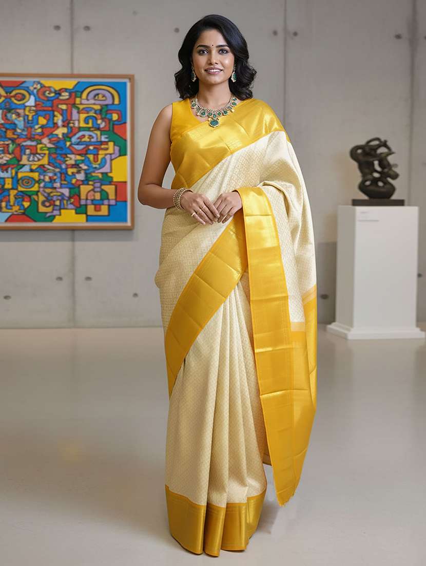 women self design banarasi saree