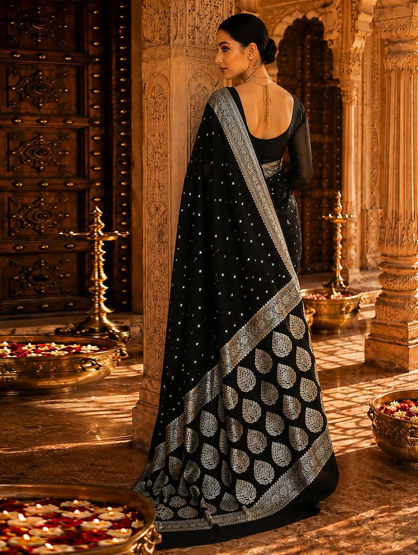 women self design banarasi saree - 22567200 -  Standard Image - 3
