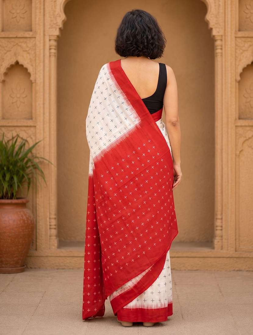 women printed casual wear saree - 22567208 -  Standard Image - 3