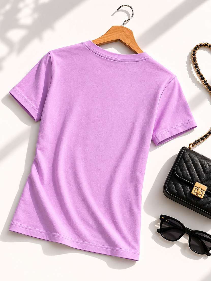 women printed short sleeves regular fit t-shirt - 22567486 -  Standard Image - 5