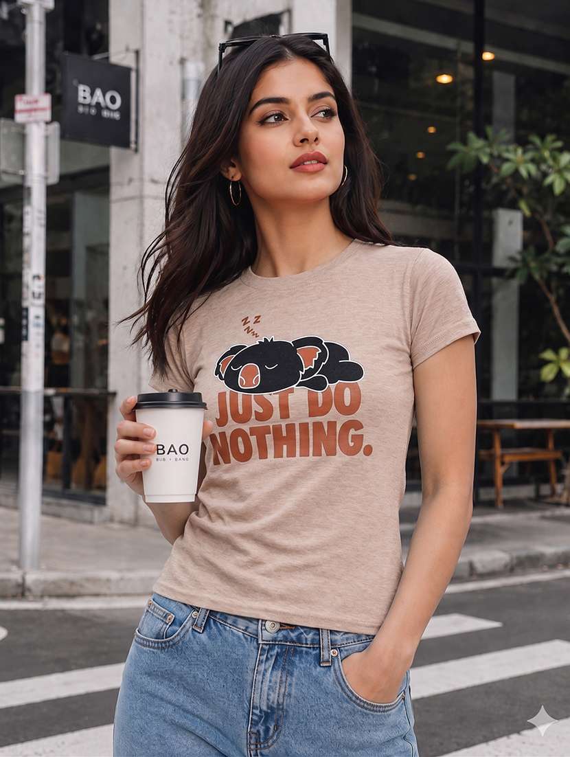 women printed short sleeves regular fit t-shirt - 22567488 -  Standard Image - 3