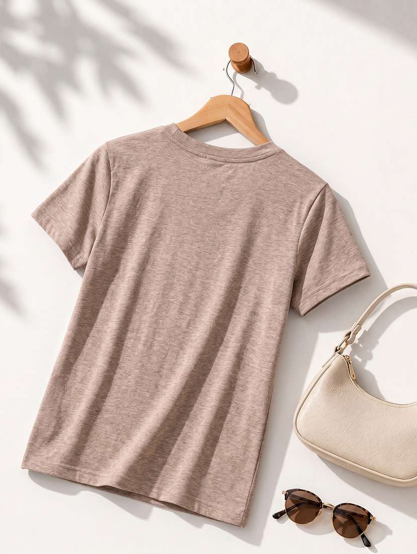 women printed short sleeves regular fit t-shirt - 22567488 -  Standard Image - 5