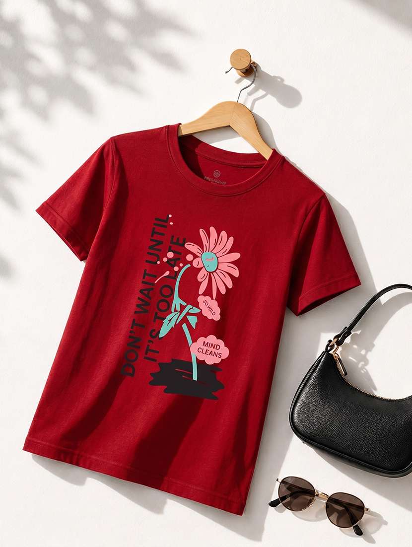 women printed short sleeves regular fit t-shirt - 22567493 -  Standard Image - 3
