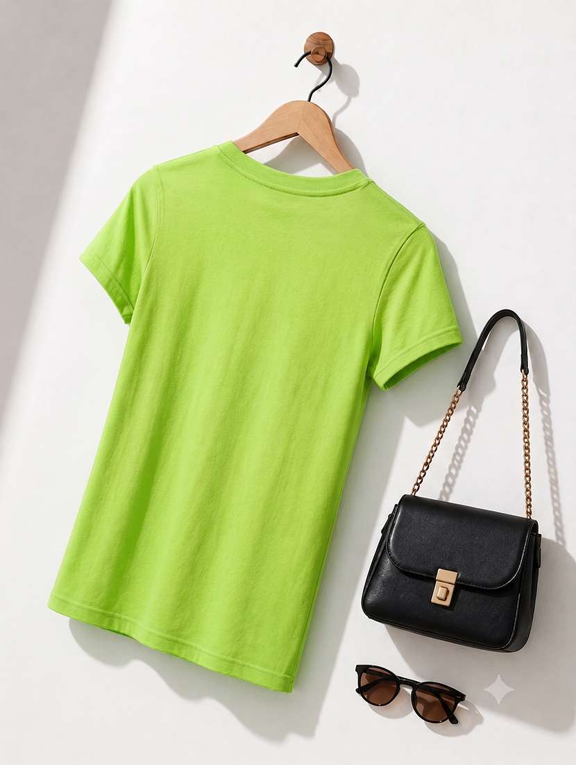 women printed short sleeves regular fit t-shirt - 22567494 -  Standard Image - 5